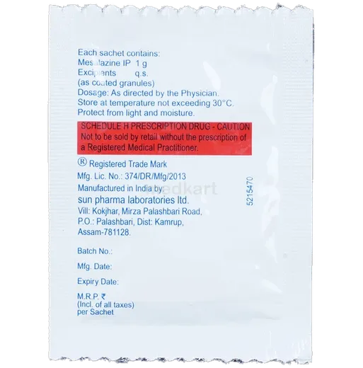 mesacol cr granules 1 gm